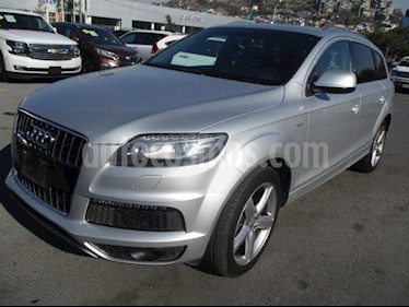 Audi Q7 3.0L TFSI S Line Quattro (333Hp) usado (2015) color Plata precio $450,000