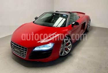 Audi R8 2p Spider V10 5.2L R-Tronic Quattro usado (2011) color Rojo precio $1,450,000