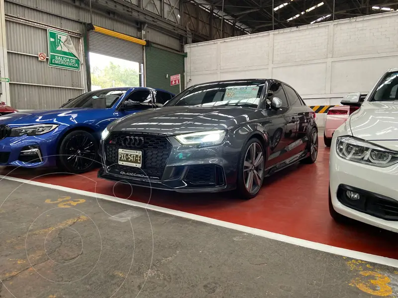 Foto Audi RS 3 2.5L TFSI Sedan Aut usado (2020) color Gris financiado en mensualidades(enganche $289,500 mensualidades desde $23,625)