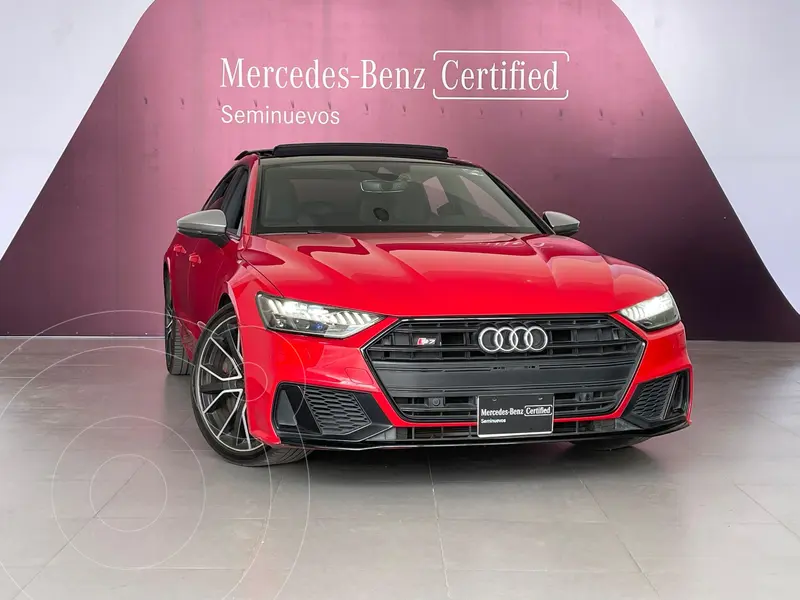Foto Audi S7 Sportback 3.0L TFSI quattro usado (2020) color Rojo precio $945,000
