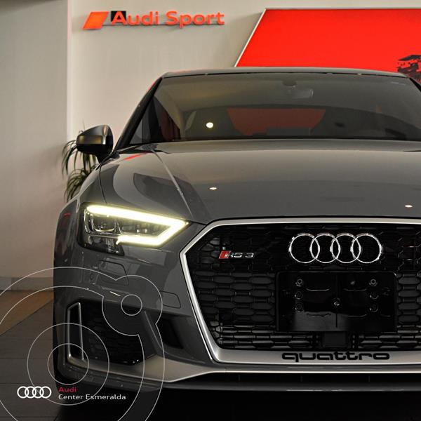 Audi Serie RS 3 2.5L TFSI Sedan Aut usado (2020) color Gris precio $1,289,000