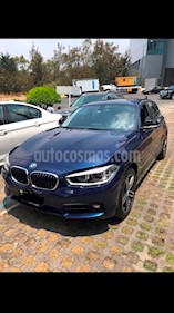 foto BMW Serie 1 5P 120iA Sport Line usado (2017) color Azul Profundo precio $350,000