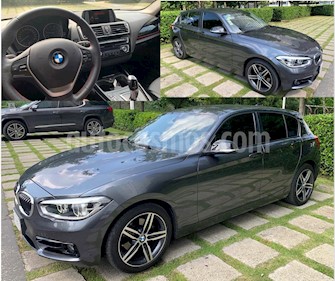 BMW Serie 1 5P 120iA Sport Line usado (2016) color Gris Mineral precio $360,000