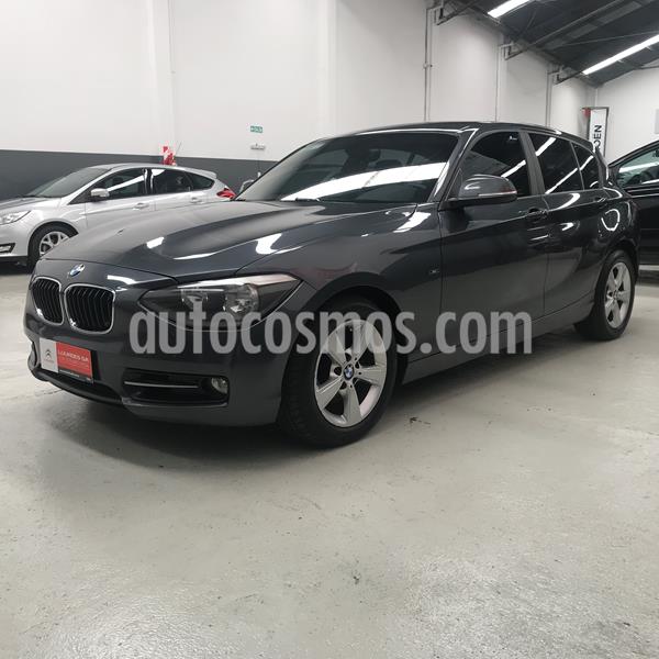 BMW Serie 1 118i Sport Line 5P Aut usado (2013) color Gris Mineral precio $2.670.500