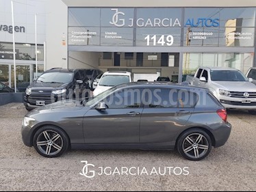 BMW Serie 1 118i Sport Line 5P usado (2012) color Gris Oscuro precio $12.345.678