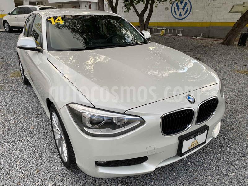 BMW Serie 1 5P 118iA M Sport usado (2014) color Blanco precio $189,000