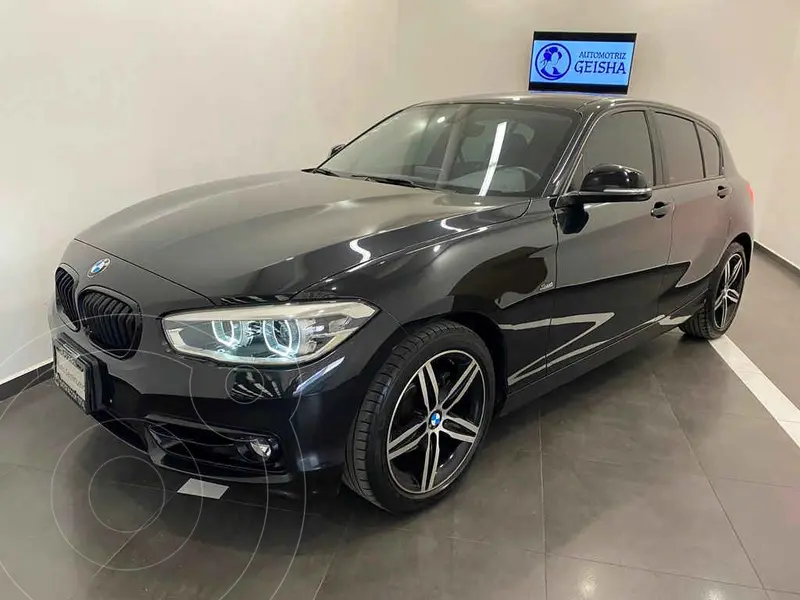 BMW Serie 1 120iA Sport Line usado (2018) color Negro precio $335,000