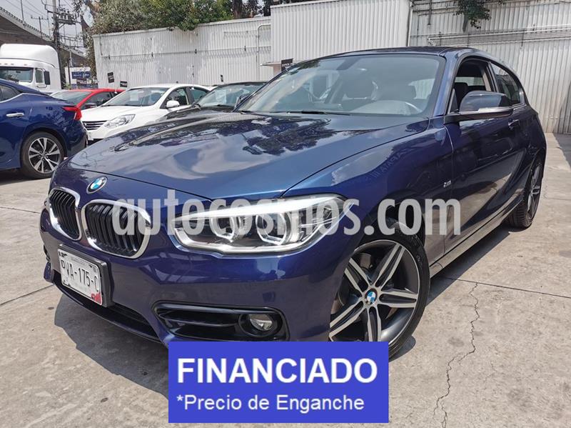 BMW Serie 1 3P 120iA usado (2018) color Azul Medianoche precio $85,000