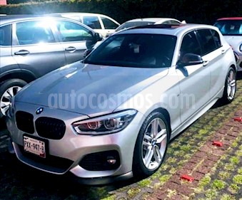 BMW Serie 1 5P 120iA M Sport usado (2017) color Plata precio $385,000