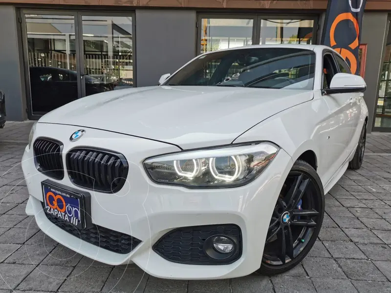 Foto BMW Serie 1 3P 120iA M Sport usado (2019) color Blanco precio $455,000
