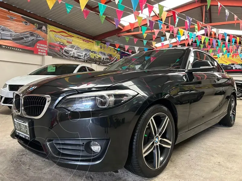 Foto BMW Serie 2 Coupe 220iA Executive Aut usado (2018) color Negro Zafiro financiado en mensualidades(enganche $91,817 mensualidades desde $10,010)