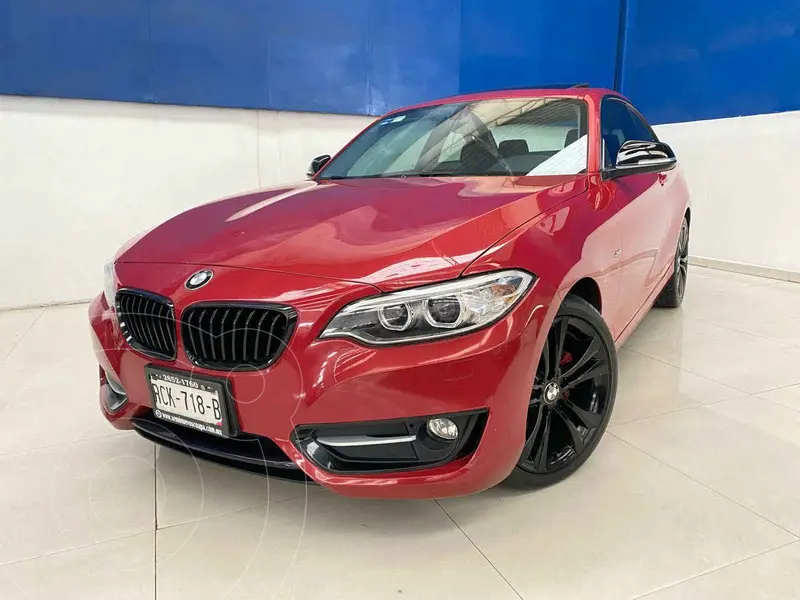Foto BMW Serie 2 Coupe 220iA Sport Line Aut usado (2017) color Rojo financiado en mensualidades(enganche $96,000 mensualidades desde $6,900)