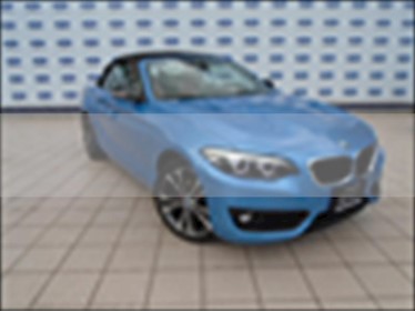 BMW Serie 2 CONVERTIBLE SPORT LINE AUT usado (2018) color Azul Claro precio $510,000