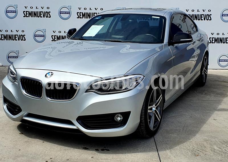 BMW Serie 2 220iA Aut usado (2016) color Plata Dorado precio $320,000