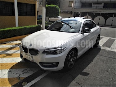 BMW Serie 2 220iA Sport Line Aut usado (2015) color Blanco Alpine precio $299,900