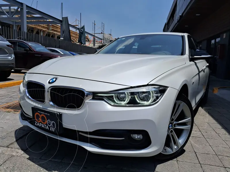 Foto BMW Serie 3 318iA Sport Line usado (2018) color Blanco financiado en mensualidades(enganche $113,750 mensualidades desde $6,598)
