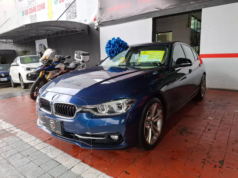 Foto BMW Serie 3 330iA Sport Line usado (2018) color Azul Profundo financiado en mensualidades(enganche $86,000 mensualidades desde $6,500)