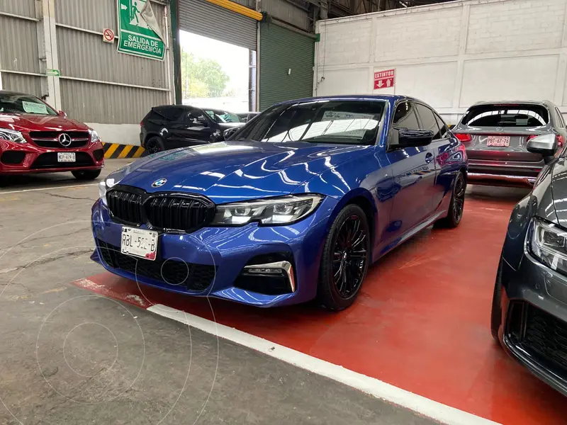Foto BMW Serie 3 330iA Sport Line Plus usado (2019) color Azul financiado en mensualidades(enganche $127,500 mensualidades desde $14,250)