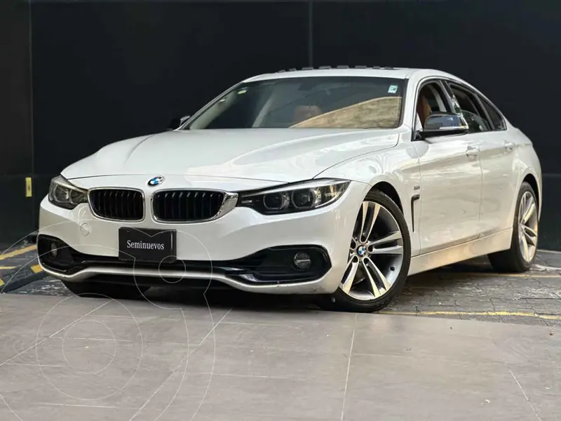 BMW Serie 4 Coupé 430iA Sport Line Aut usado (2018) color Blanco precio $415,000
