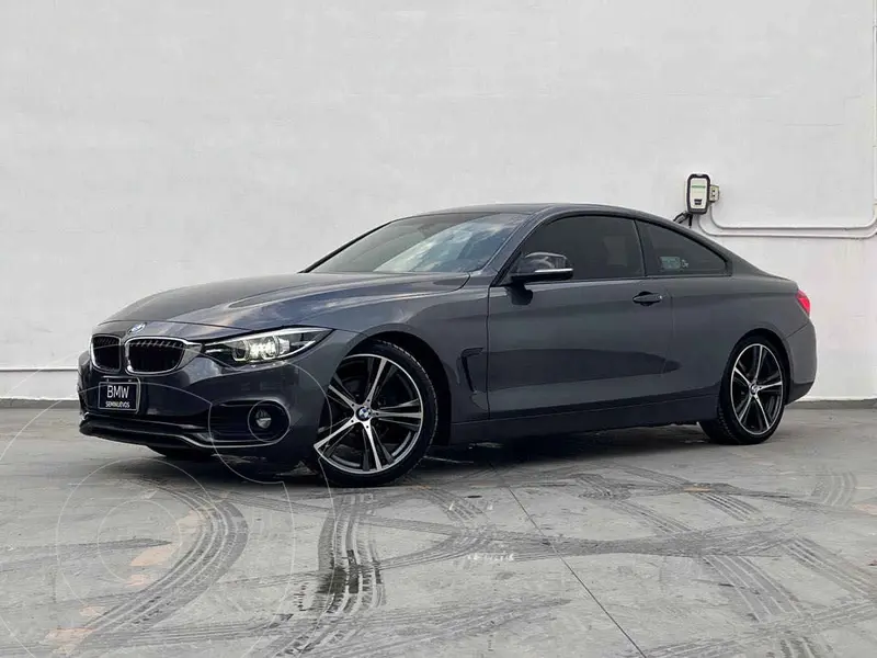 Foto BMW Serie 4 Coupe 420iA Executive Aut usado (2019) color Gris financiado en mensualidades(enganche $92,180 mensualidades desde $9,093)