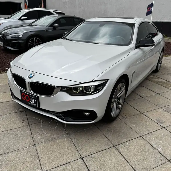 Foto BMW Serie 4 Coupe 420iA Sport Line Aut usado (2019) color Blanco financiado en mensualidades(enganche $109,094 mensualidades desde $8,342)