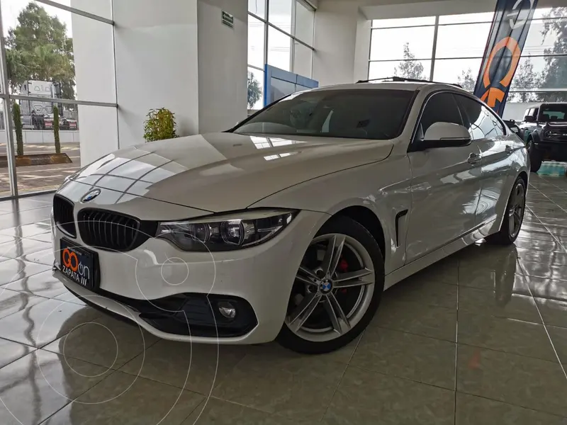Foto BMW Serie 4 Coupe 420iA Sport Line Aut usado (2019) color Blanco precio $585,000