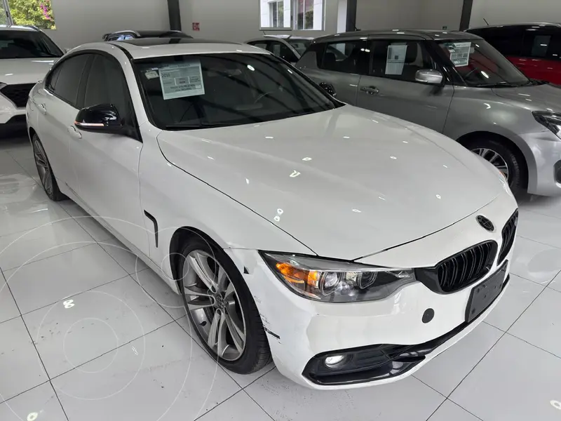 Foto BMW Serie 4 Gran Coupe 420iA Sport Line Aut usado (2019) color Blanco financiado en mensualidades(enganche $145,250)