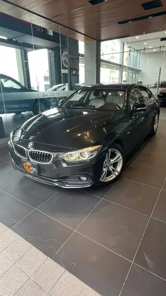 Foto BMW Serie 4 Gran Coupe 420iA Sport Line Aut usado (2018) color Negro precio $485,000