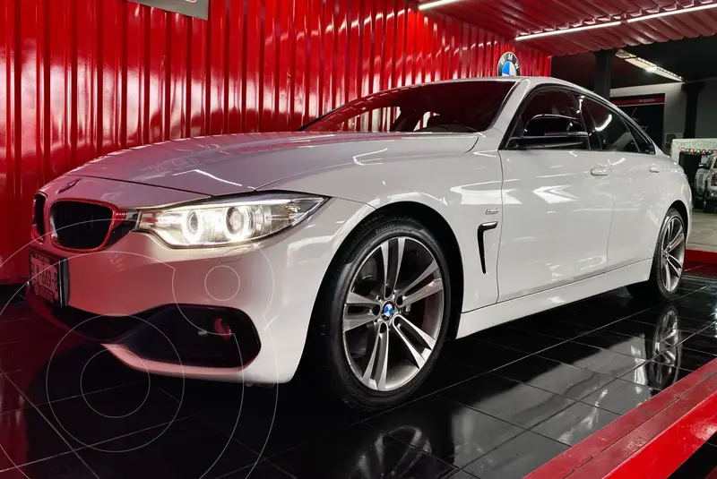 Foto BMW Serie 4 Gran Coupe 430iA Sport Line Aut usado (2017) color Blanco Mineral precio $430,000