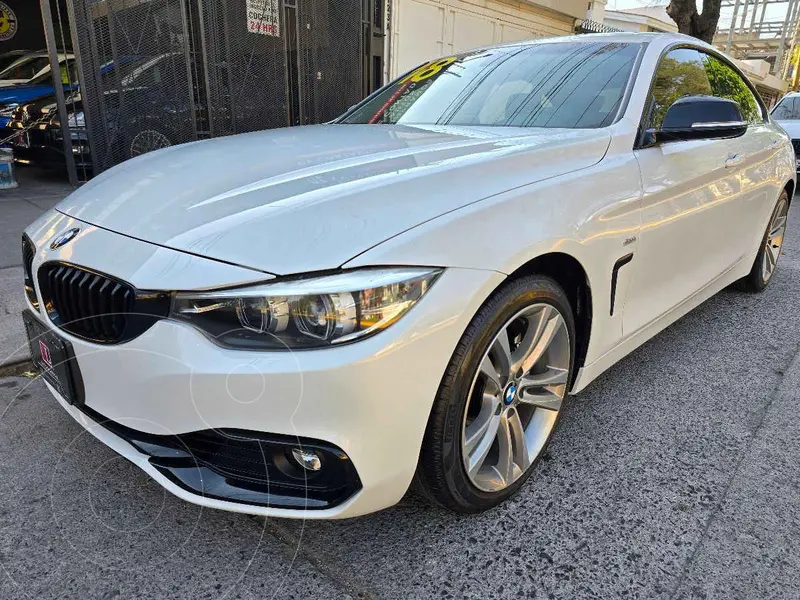 Foto BMW Serie 4 Gran Coupe 430iA Sport Line Aut usado (2018) color Blanco precio $479,900