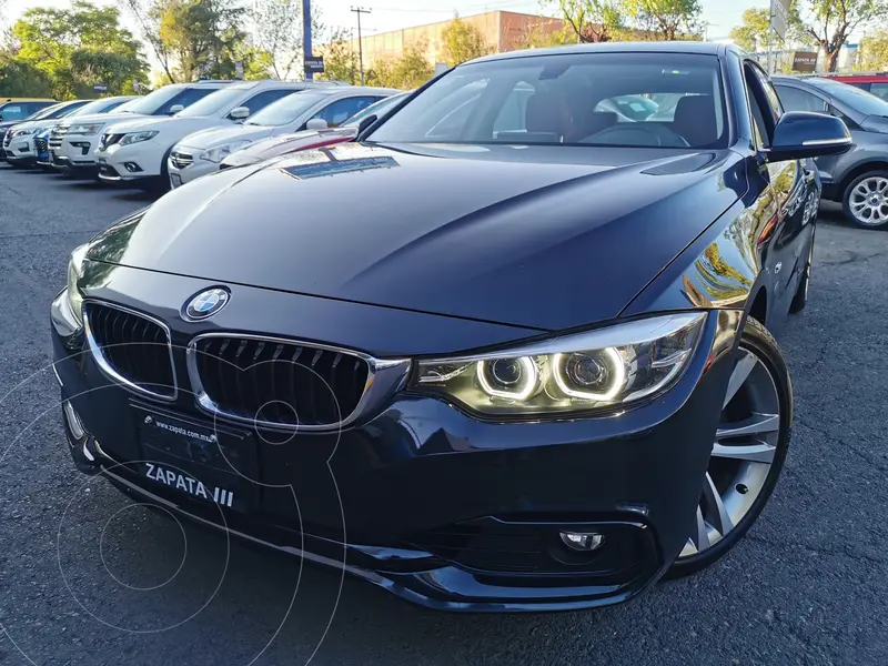 Foto BMW Serie 4 Gran Coupe 430iA Sport Line Aut usado (2018) color Negro Zafiro precio $540,000
