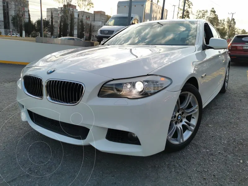 Foto BMW Serie 5 528iA M Sport usado (2012) color Blanco precio $305,000