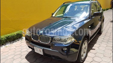 foto BMW X3 2.5iA Lujo usado (2010) color Azul precio $210,000