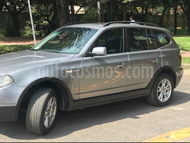 BMW X3 xDrive 25i usado (2007) color Gris Plata precio $39.000.000