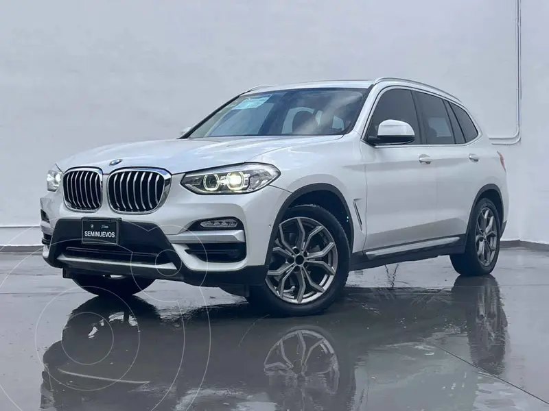 Foto BMW X3 xDrive30i usado (2019) color Blanco financiado en mensualidades(enganche $116,380 mensualidades desde $11,481)