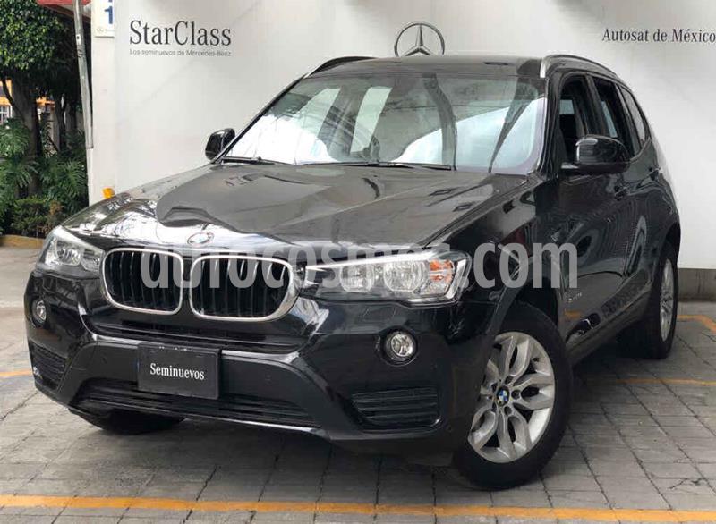 foto BMW X3 sDrive20iA usado (2017) color Negro precio $420,000