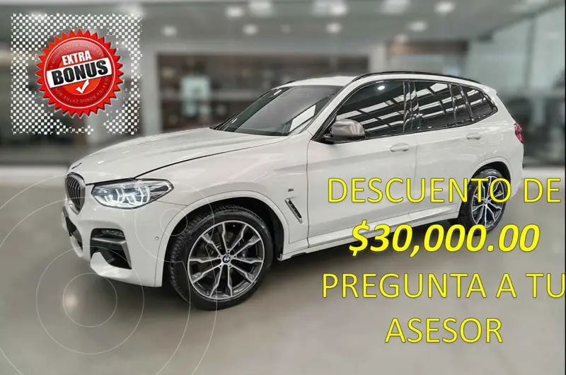 Foto BMW X3 M40iA usado (2020) color Blanco financiado en mensualidades(enganche $287,840 mensualidades desde $13,074)