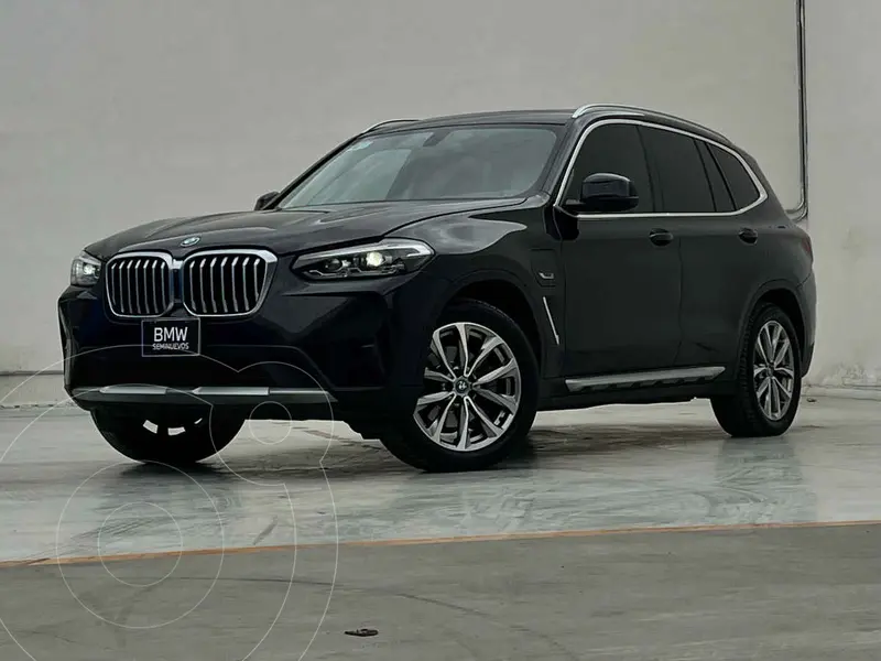 Foto BMW X3 xDrive30e usado (2022) color Negro financiado en mensualidades(enganche $208,780 mensualidades desde $20,596)