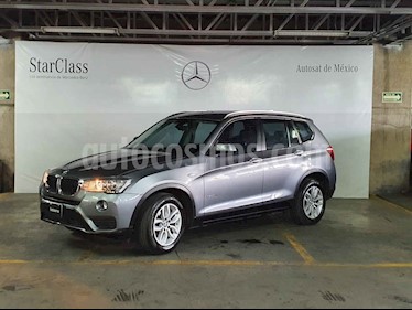 BMW X3 sDrive20iA usado (2017) color Gris precio $399,000