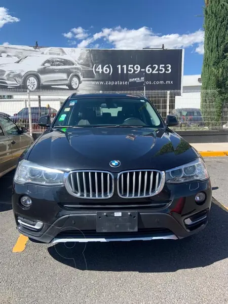 Foto BMW X3 xDrive28iA X Line usado (2017) color Negro financiado en mensualidades(enganche $121,250 mensualidades desde $12,053)