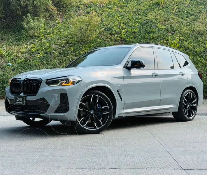 Foto BMW X3 M40i usado (2022) color Gris financiado en mensualidades(enganche $239,580 mensualidades desde $23,634)