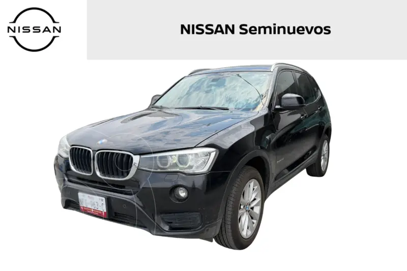 Foto BMW X3 sDrive20iA usado (2016) color Negro precio $250,000