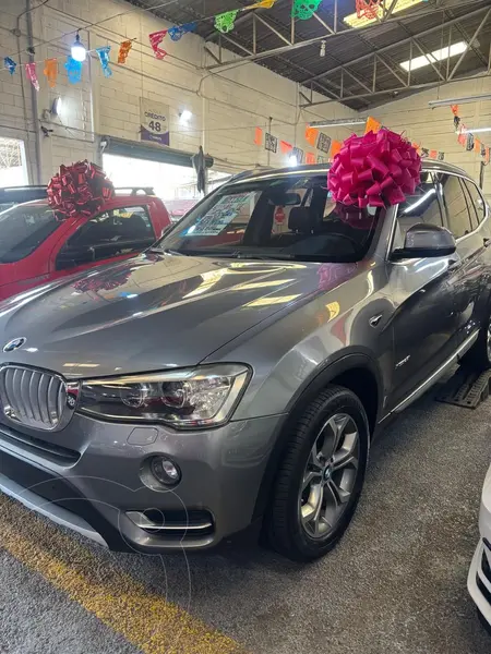 Foto BMW X3 xDrive28iA X Line usado (2016) color Gris precio $277,500