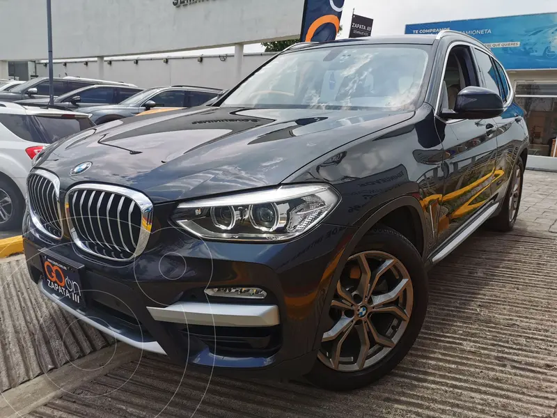 Foto BMW X3 xDrive30iA X Line usado (2019) color Gris financiado en mensualidades(enganche $130,800 mensualidades desde $10,002)