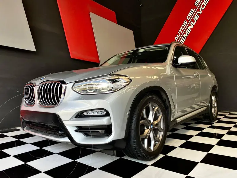 Foto BMW X3 xDrive30i usado (2019) color Plata Titanium financiado en mensualidades(enganche $97,800 mensualidades desde $11,400)
