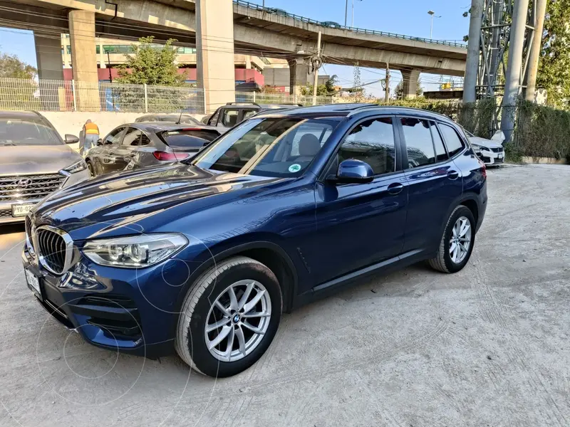 Foto BMW X3 sDrive20i usado (2021) color Azul precio $599,000