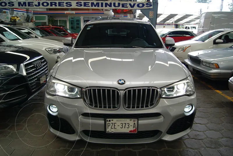 Foto BMW X4 xDrive35i M Sport Aut usado (2018) color Plata precio $497,000