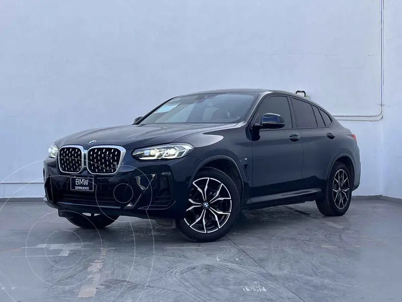 Foto BMW X4 xDrive30i usado (2025) color Negro financiado en mensualidades(enganche $241,780 mensualidades desde $23,851)