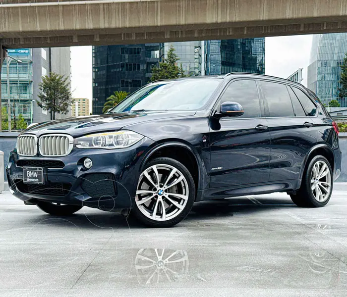 Foto BMW X5 xDrive50iA M Sport usado (2018) color Negro financiado en mensualidades(enganche $109,780 mensualidades desde $10,830)