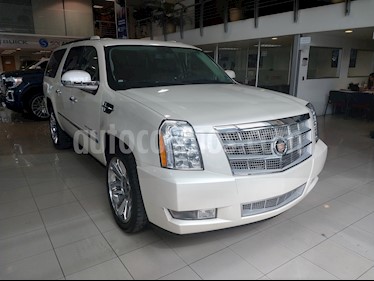 Foto venta Auto usado Cadillac Escalade ESV Paq P Platinum (2014) color Blanco precio $489,000